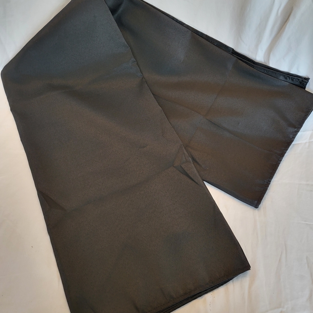 Black Table Cloth, 54" X 96" Rectangle, New